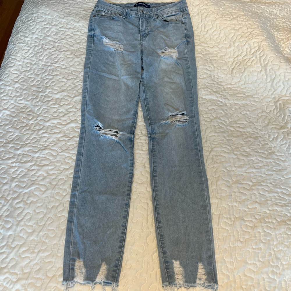 Blue Ripped Jeans